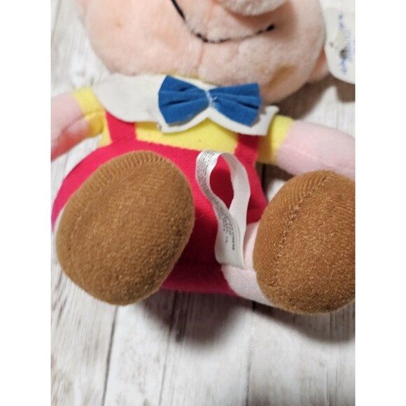 Vintage Disney Pinocchio Plush 6" Walt Disney Stuffed Toy Figure Collectible - Picture 6 of 8